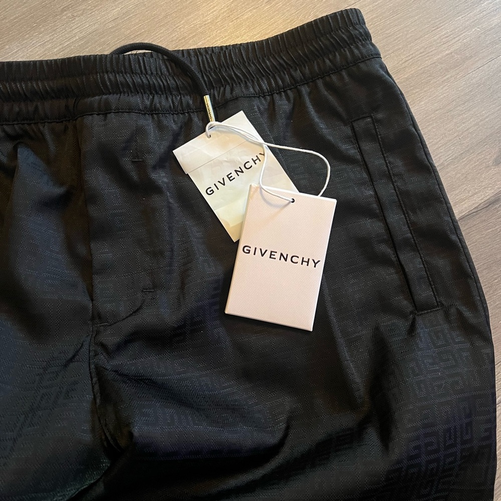 GIVENCHY Jacquard Logo Pants